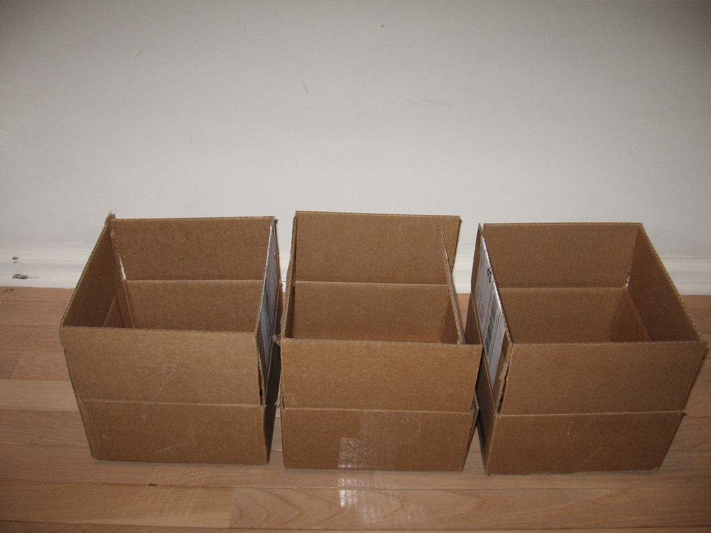 Cartoon Box (Nos) Brown Paper